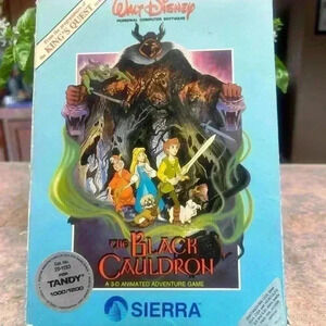 Sierra The Black Cauldron‎ (IBM/Tandy MS-DOS 5 1/4 & 3.5 Sierra, 1985)